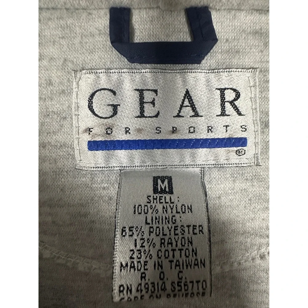 Vintage Gear For Sports US Air Force‎ Windbreaker Jacket Navy Blue Mens Medium - Picture 8 of 8
